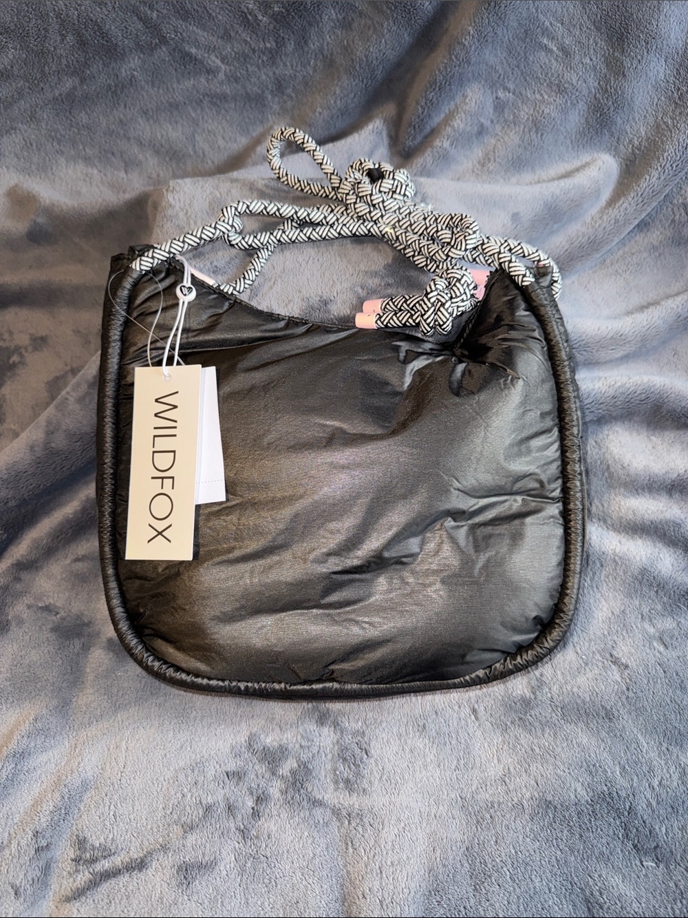 Wildfox Black Medium Rope-Handle Bag